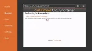 Redirect page, downloading TiviMate