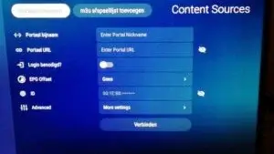 Formuler MyTVOnline3 enter info
